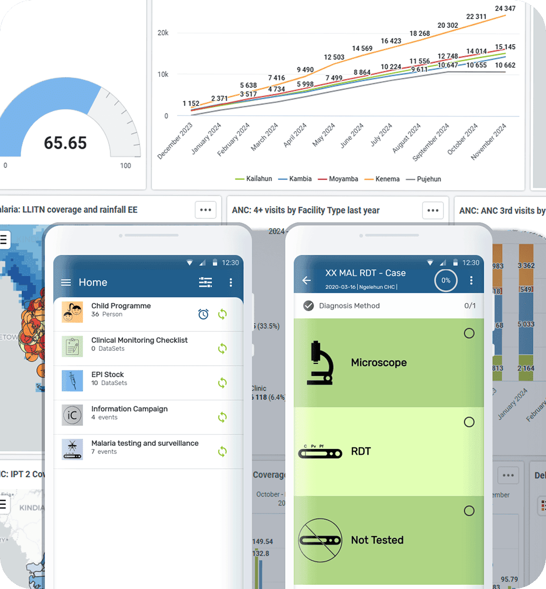 DHIS2 mobile data capture